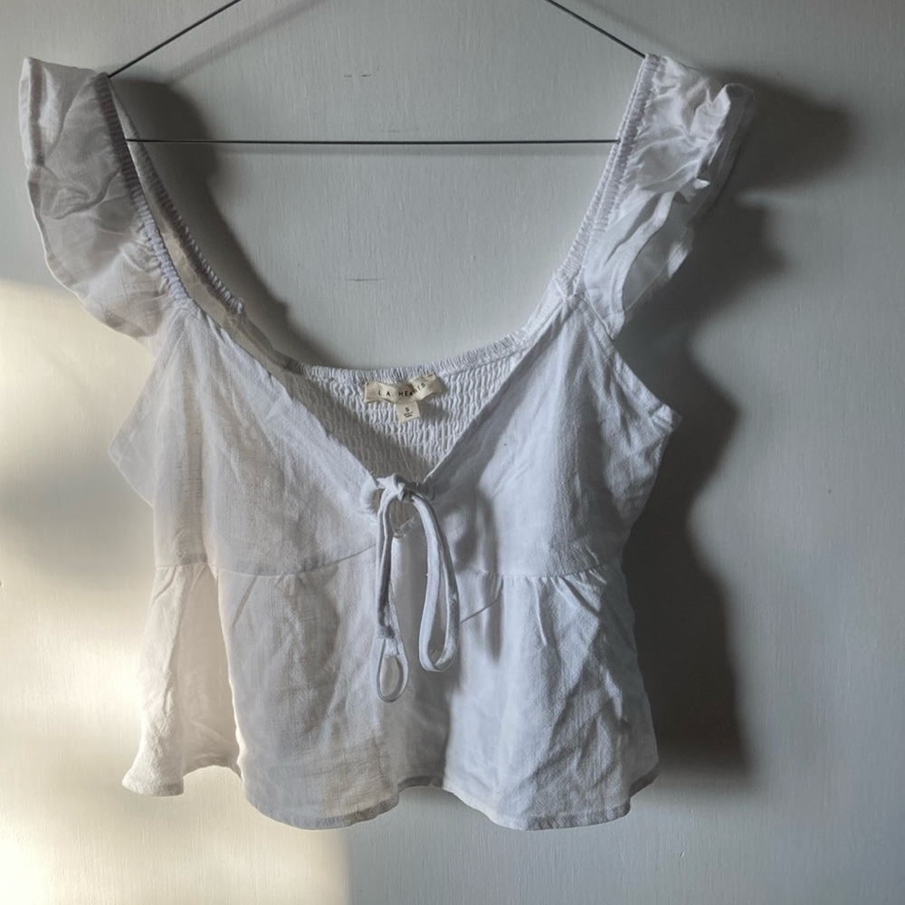 PAC sun L A Hearts top nwt